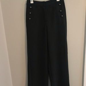 High Waisted Sailor Dress Pants